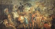 Peter Paul Rubens The Triumphal Entrance of Henry IV into Paris Sweden oil painting artist